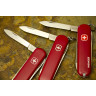 Нож-брелок Victorinox Classic SD Alox Colors, красный (0.6221.201G)