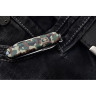Нож-брелок Victorinox Classic SD 0.6223.94, зелёный камуфляж
